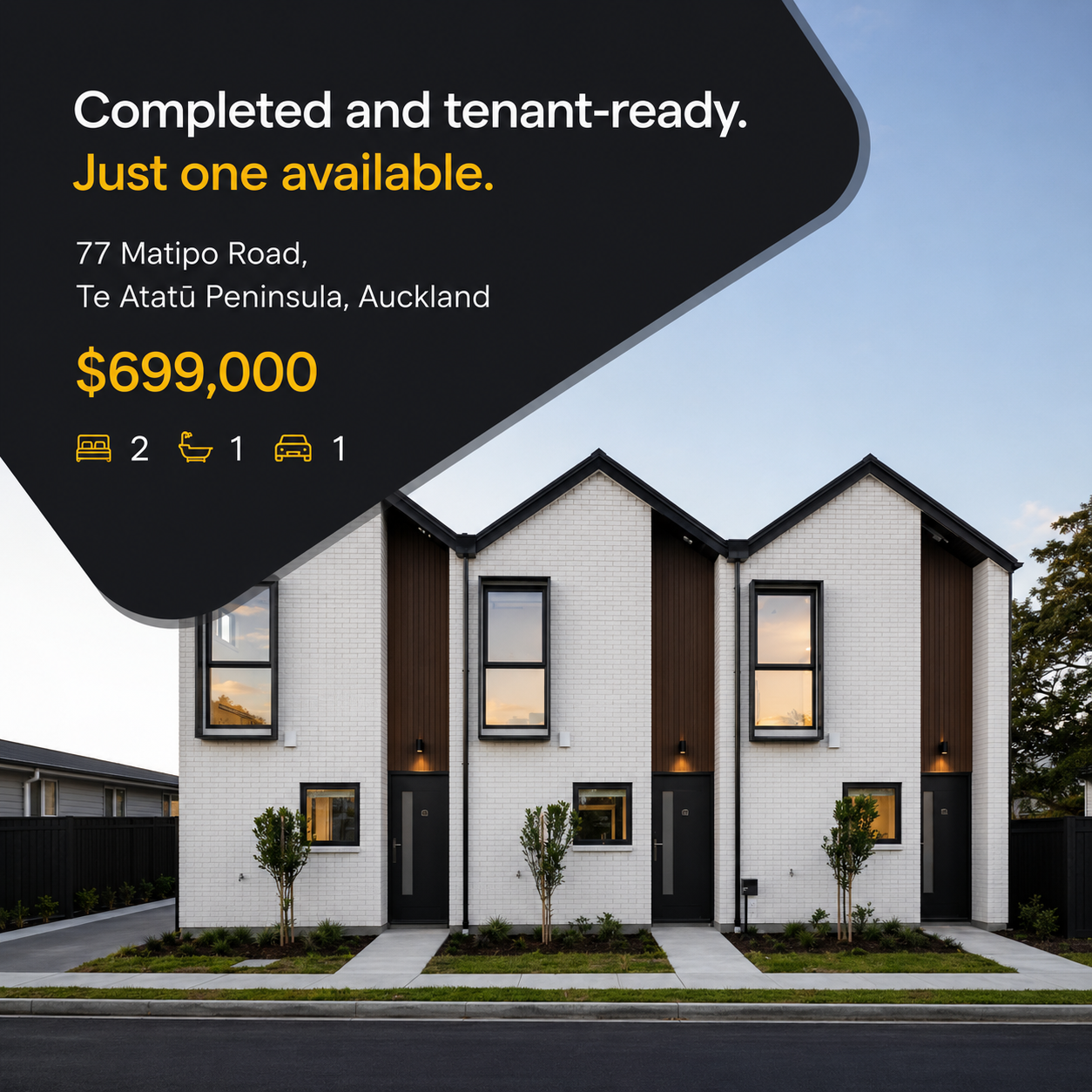 Real estate ad creative produced by Growbi, variation 3
