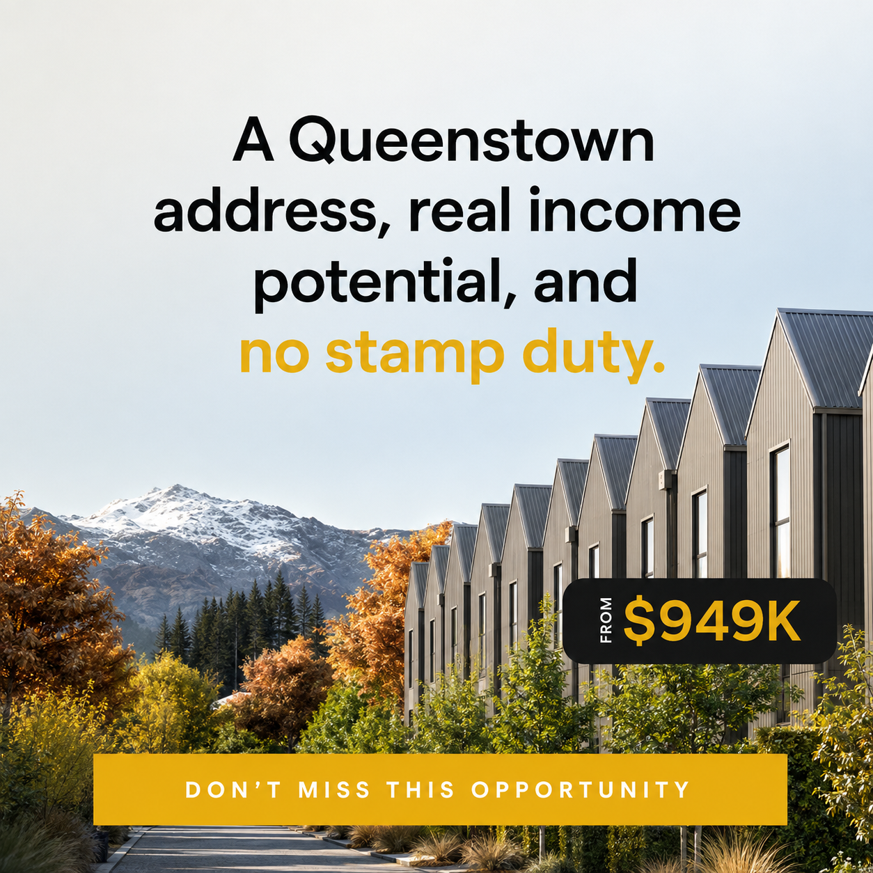 Real estate ad creative produced by Growbi, variation 7